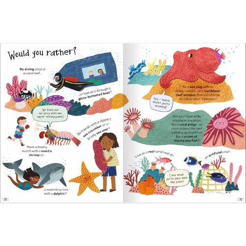 Curious Questions & Answers About... Coral Reefs - Hardcover