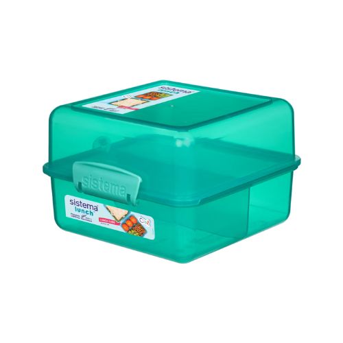 Sistema Lunch Lunch Cube Lunchbox 1.4L - Various Colours