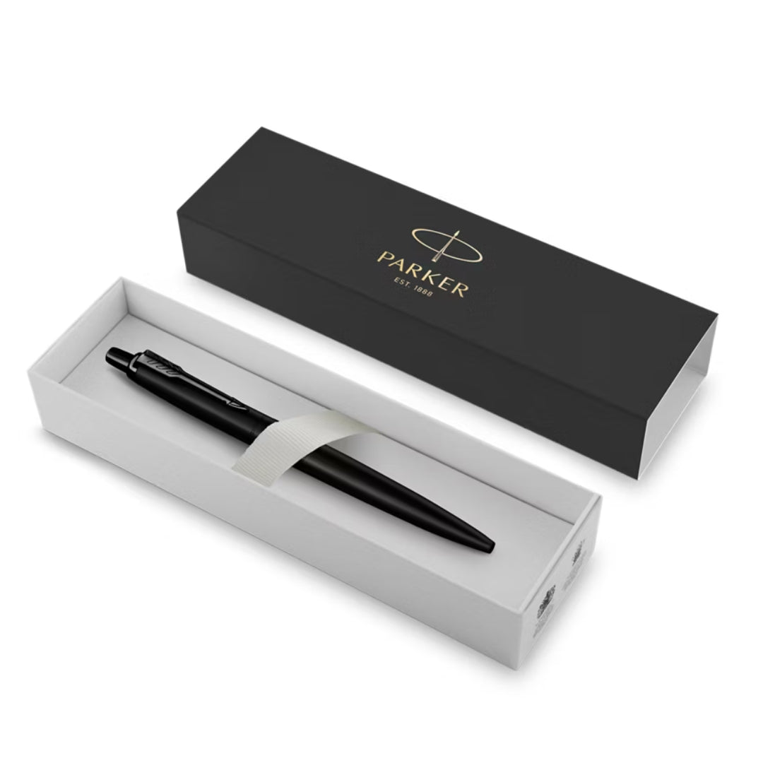 Parker Jotter XL Monochrome Ballpoint Pen M Blue Ink - Monochrome Black