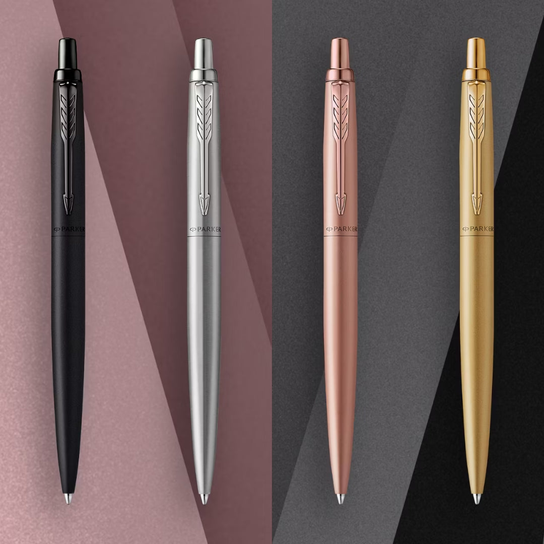 Parker Jotter XL Monochrome Ballpoint Pen M Blue Ink - Monochrome Black