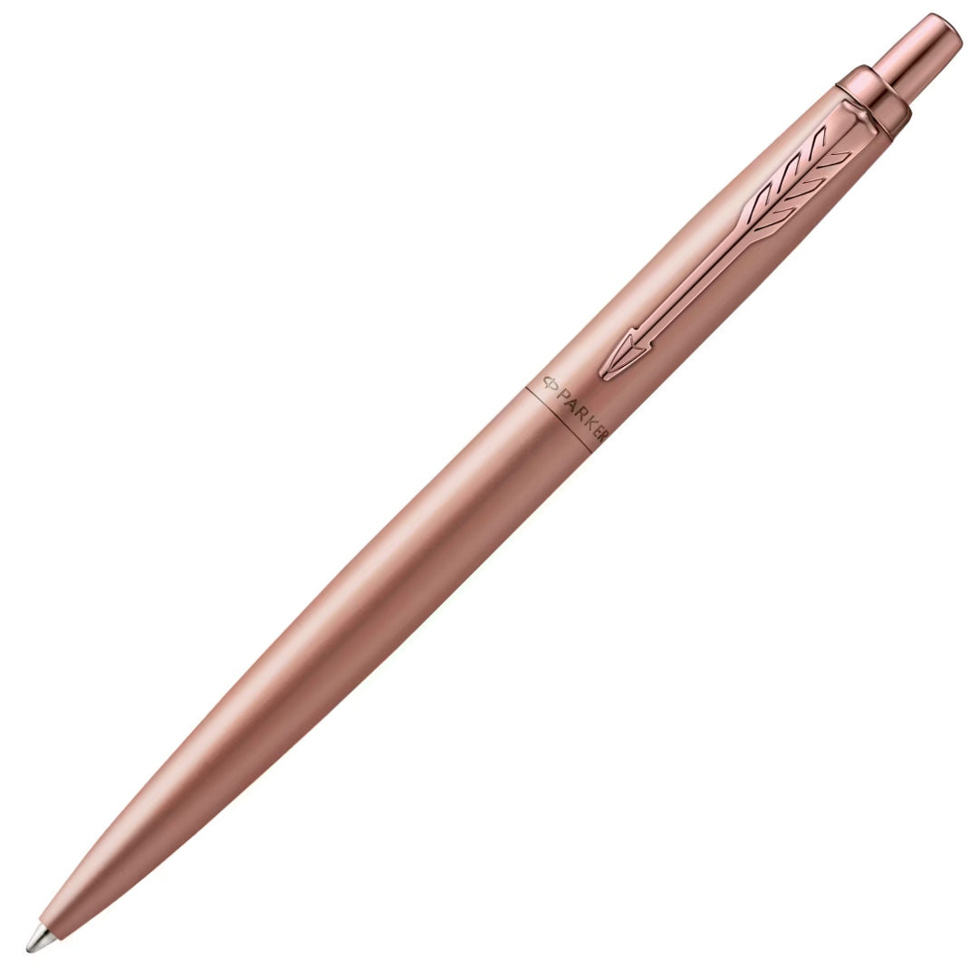 Parker Jotter XL Monochrome Ballpoint Pen M Blue Ink - Monochrome Rose Gold