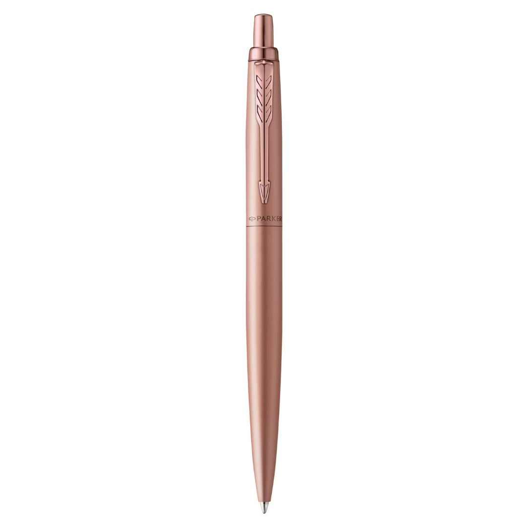 Parker Jotter XL Monochrome Ballpoint Pen M Blue Ink - Monochrome Pink Gold