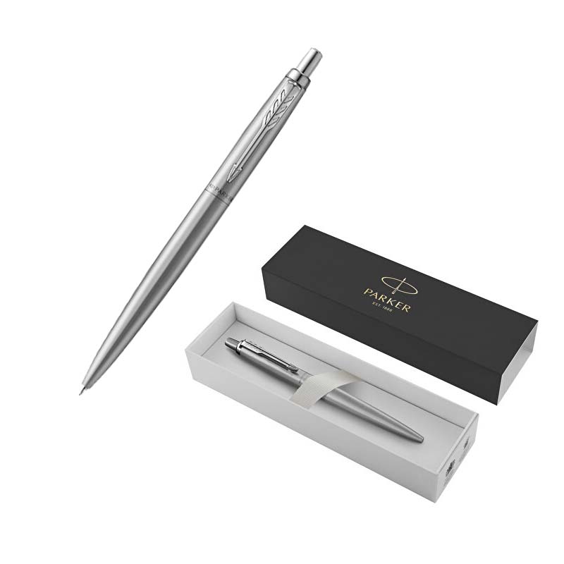 Parker Jotter XL Monochrome Stainless Steel Ballpoint Pen