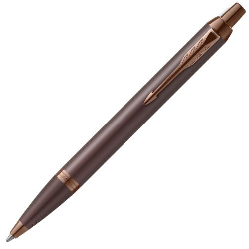 Parker IM Monochrome Ballpoint Pen Blue Ink - Monochrome Burgundy Finish