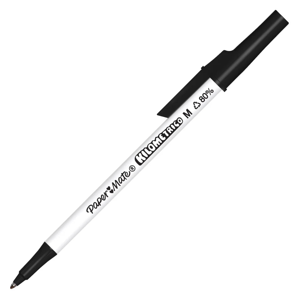 Papermate Kilometrico Ballpoint Pen 1.0mm - Black