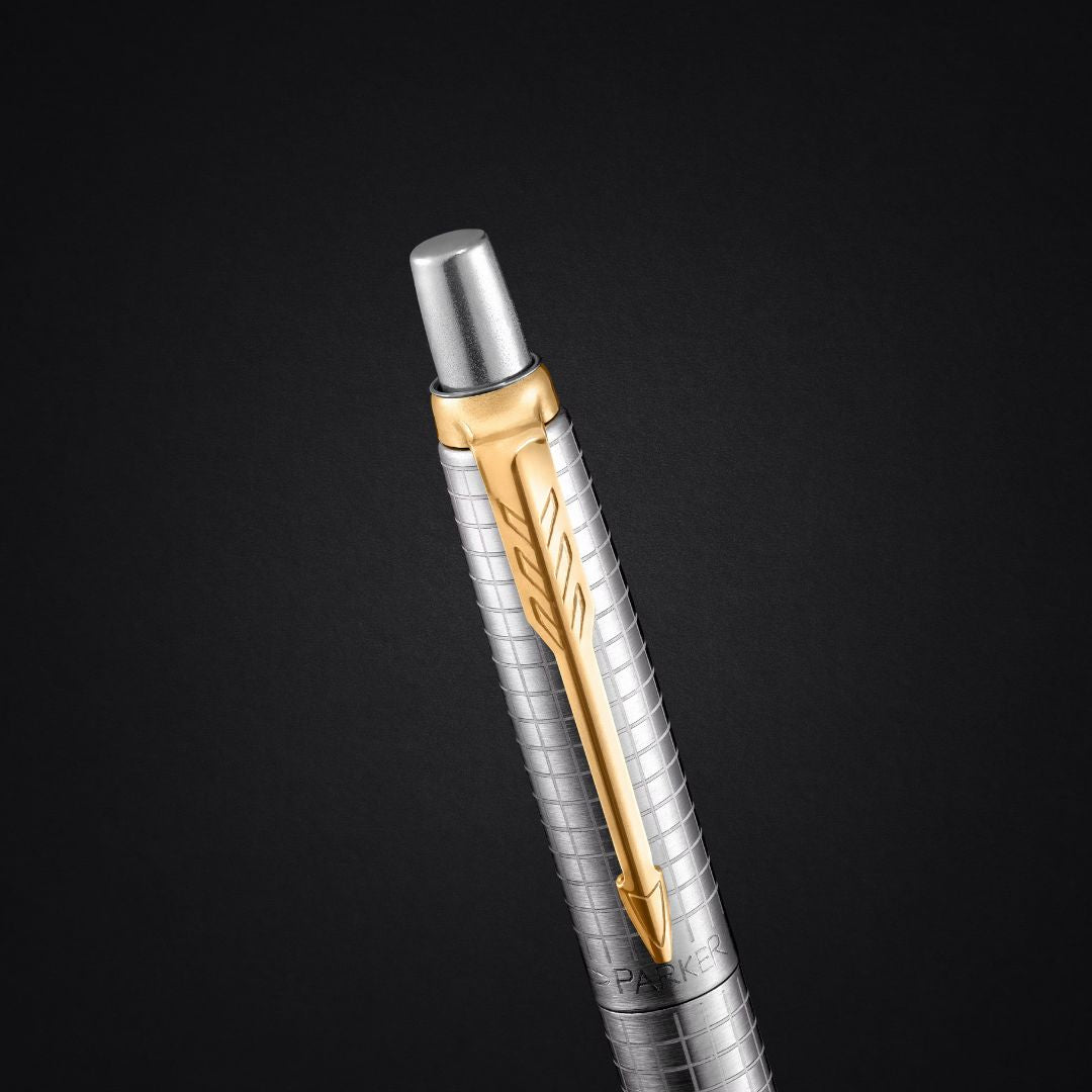 Parker Jotter 70th Anniversary Ballpoint Pen - SS & Gold Trim