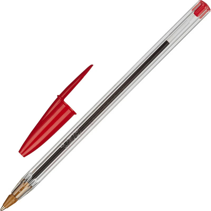 BIC Cristal Original Ball Point Pen - Red