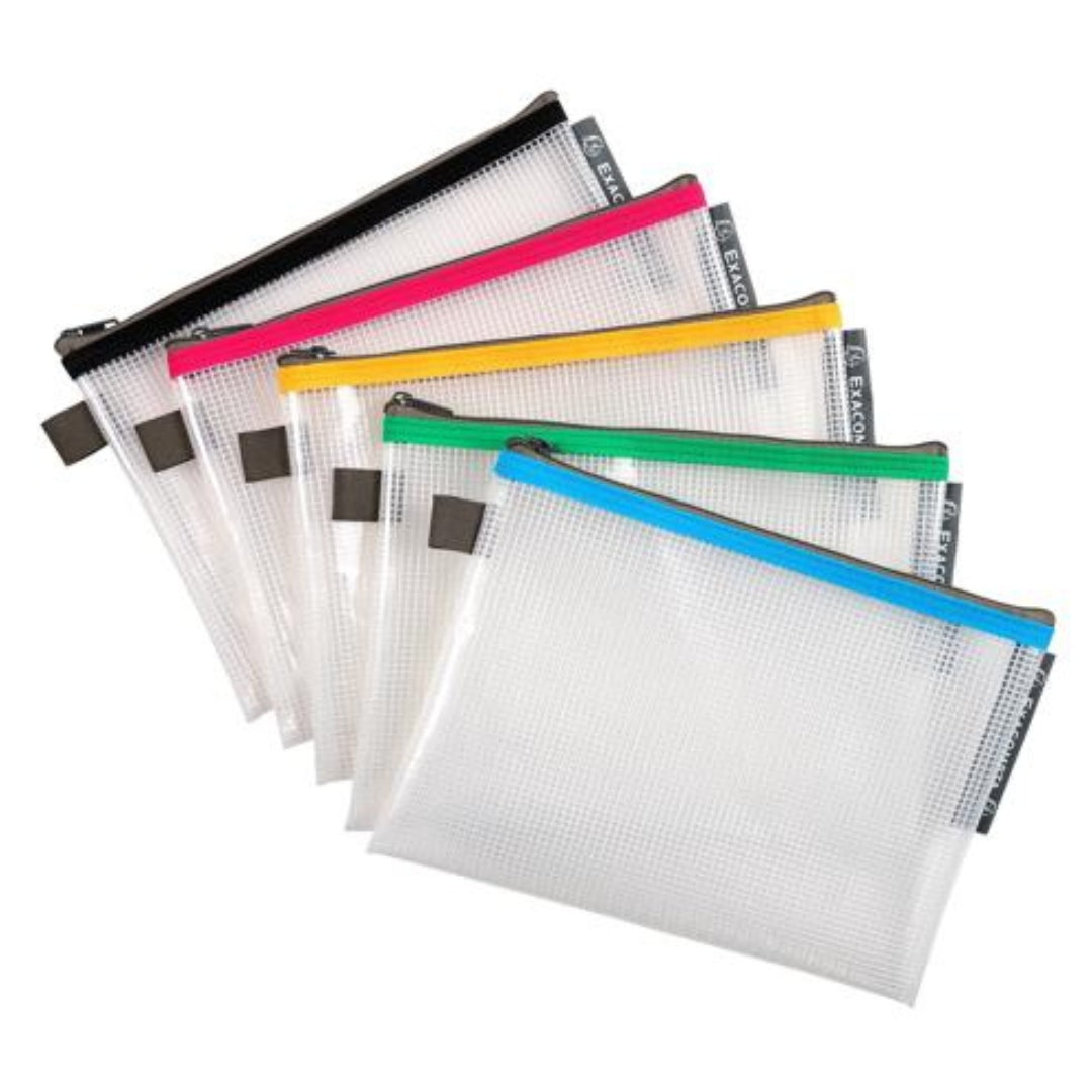 A5 Exacompta - EVA Zipped Pocket x 1pc Assortment