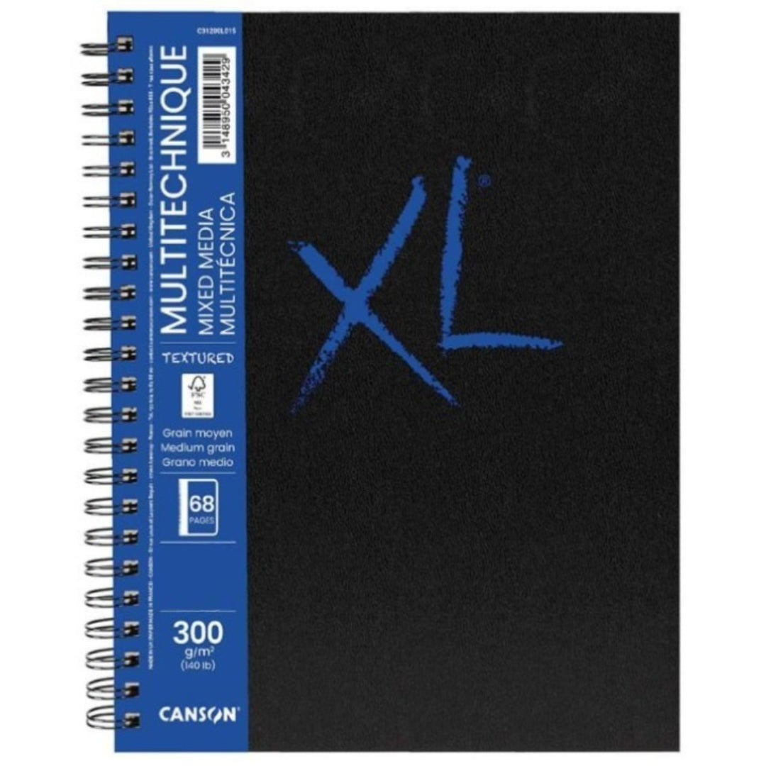 A4 Canson XL Book Mixed Media 300gsm 68pgs