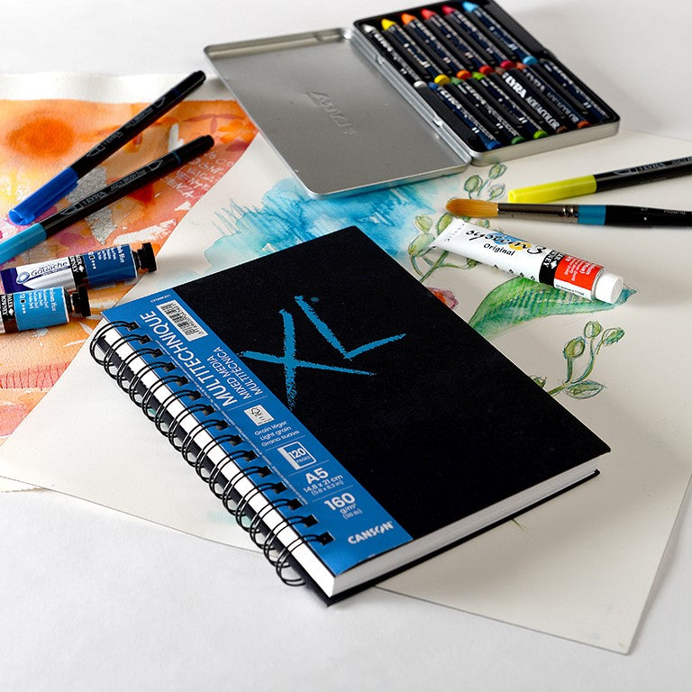 A5 Canson XL Book Mixed Media 160gsm 120p