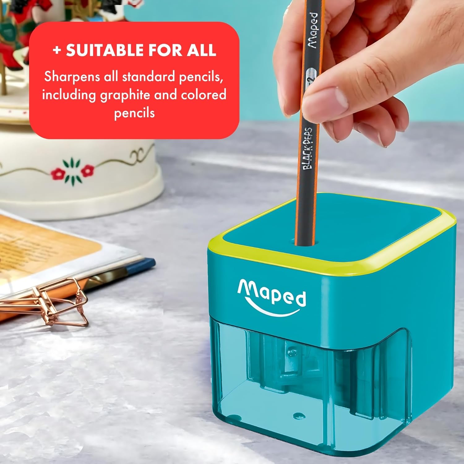 Maped Battery Operated Pencil Sharpener