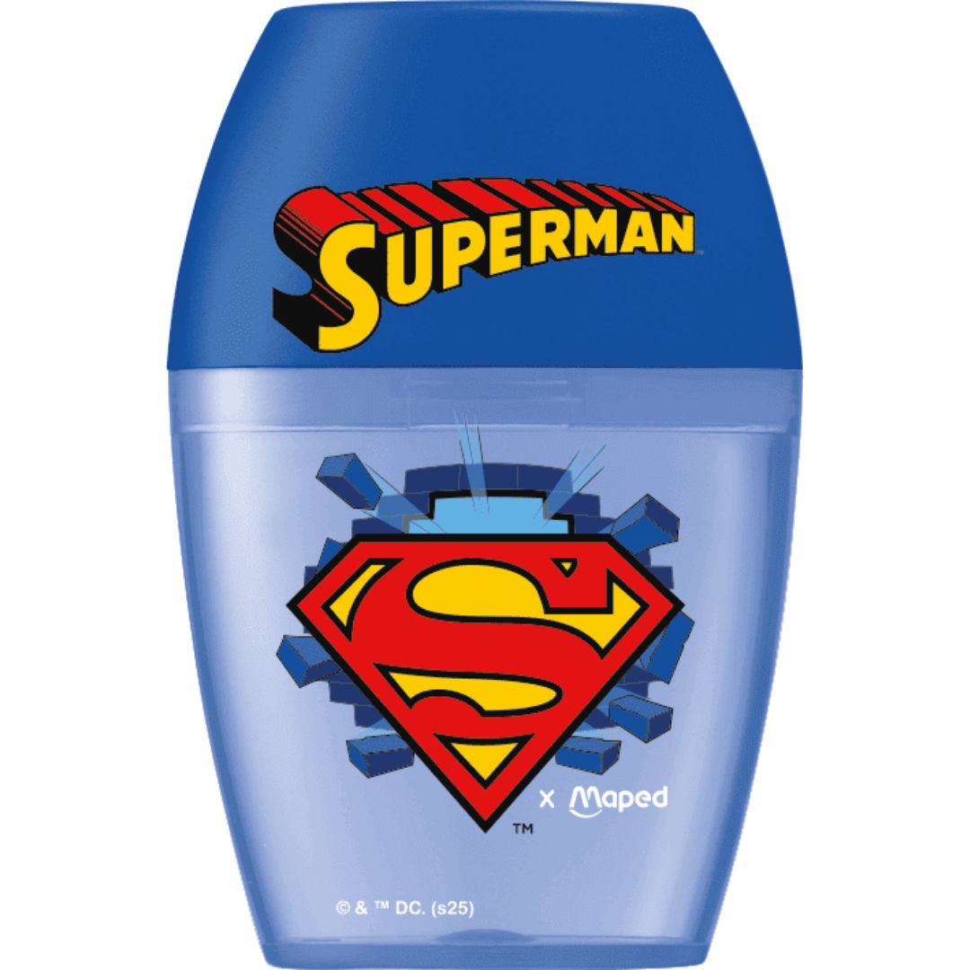 Maped 1-Hole Pencil Sharpener - Superman