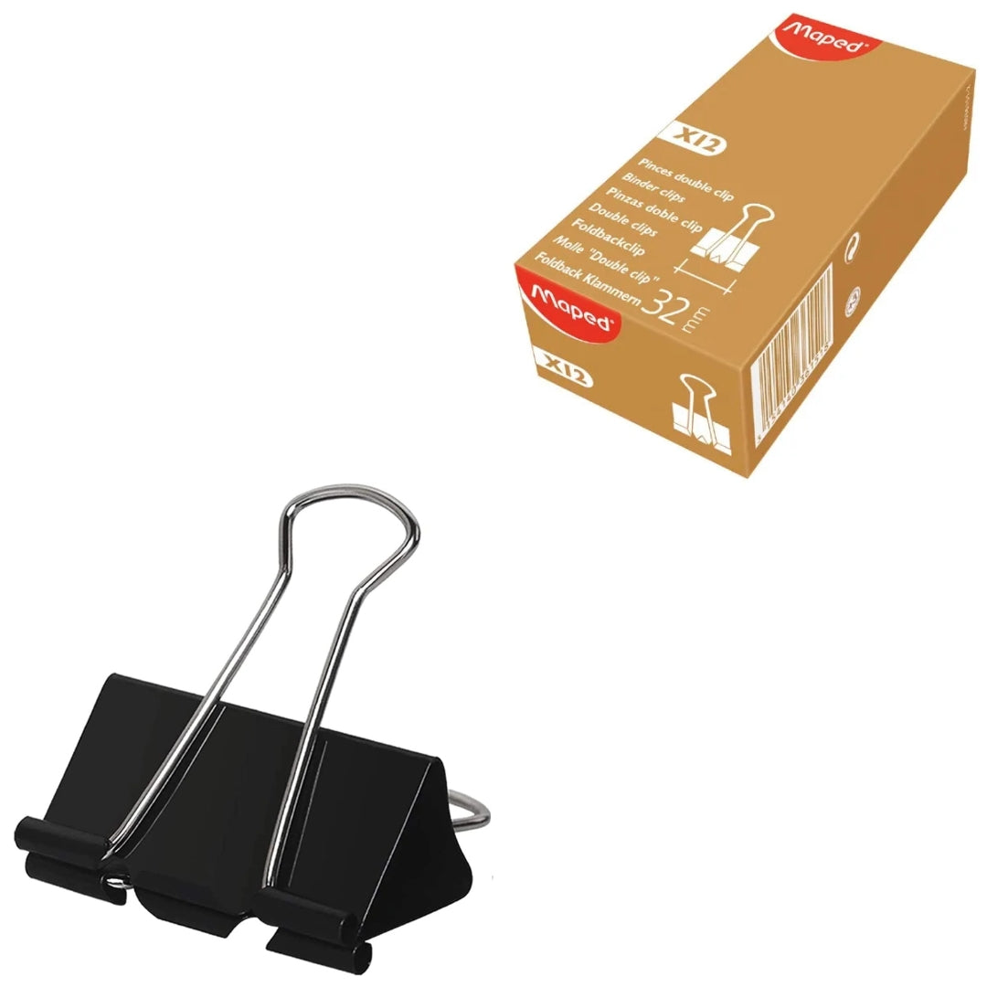 Maped - Binder Clip A Pack Of 12pcs - 32mm