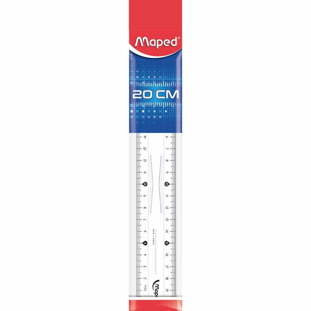 Maped Ruler With Grip - 20cm