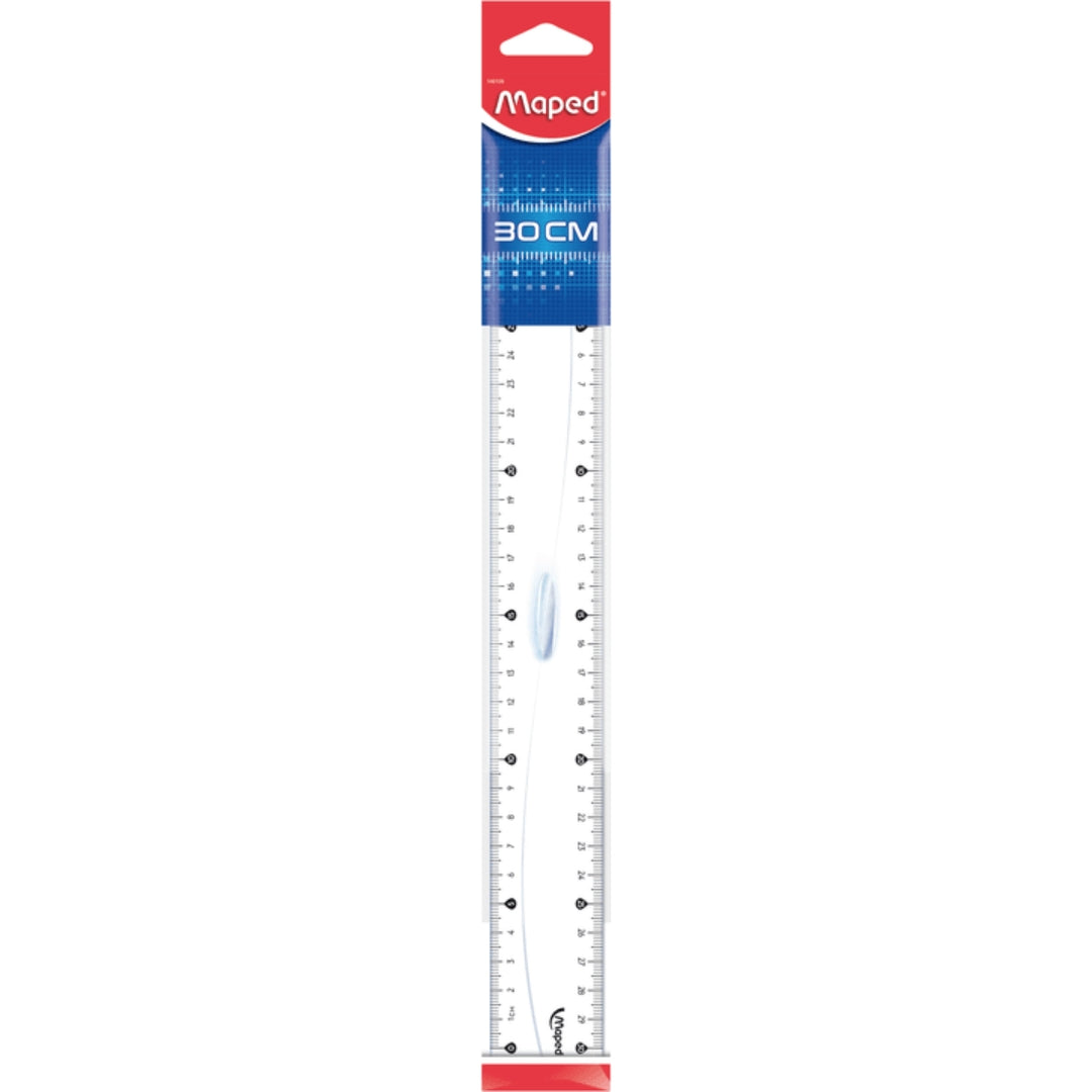 Maped Ruler With Grip - 30cm