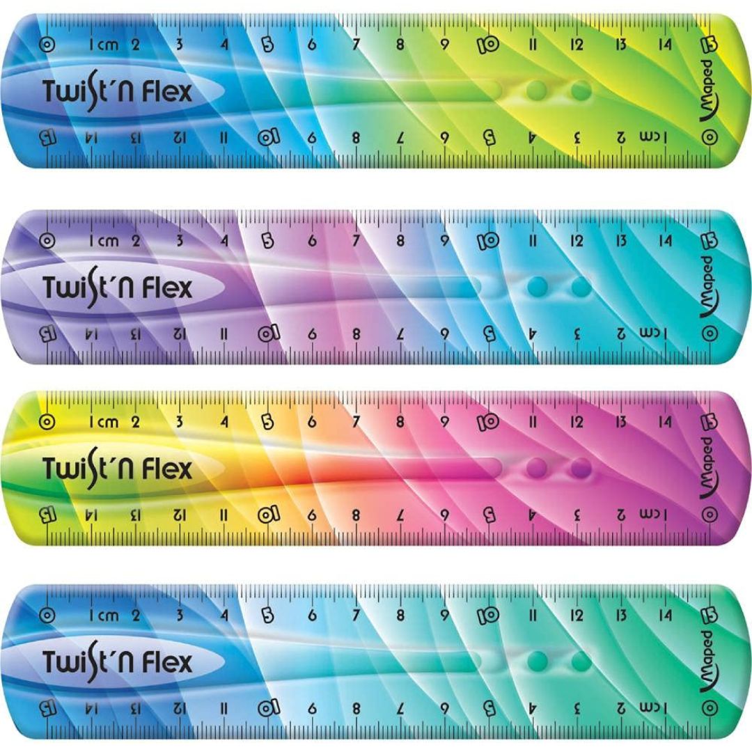 Maped Twist And Flex Decor Flexible Ruler 15cm