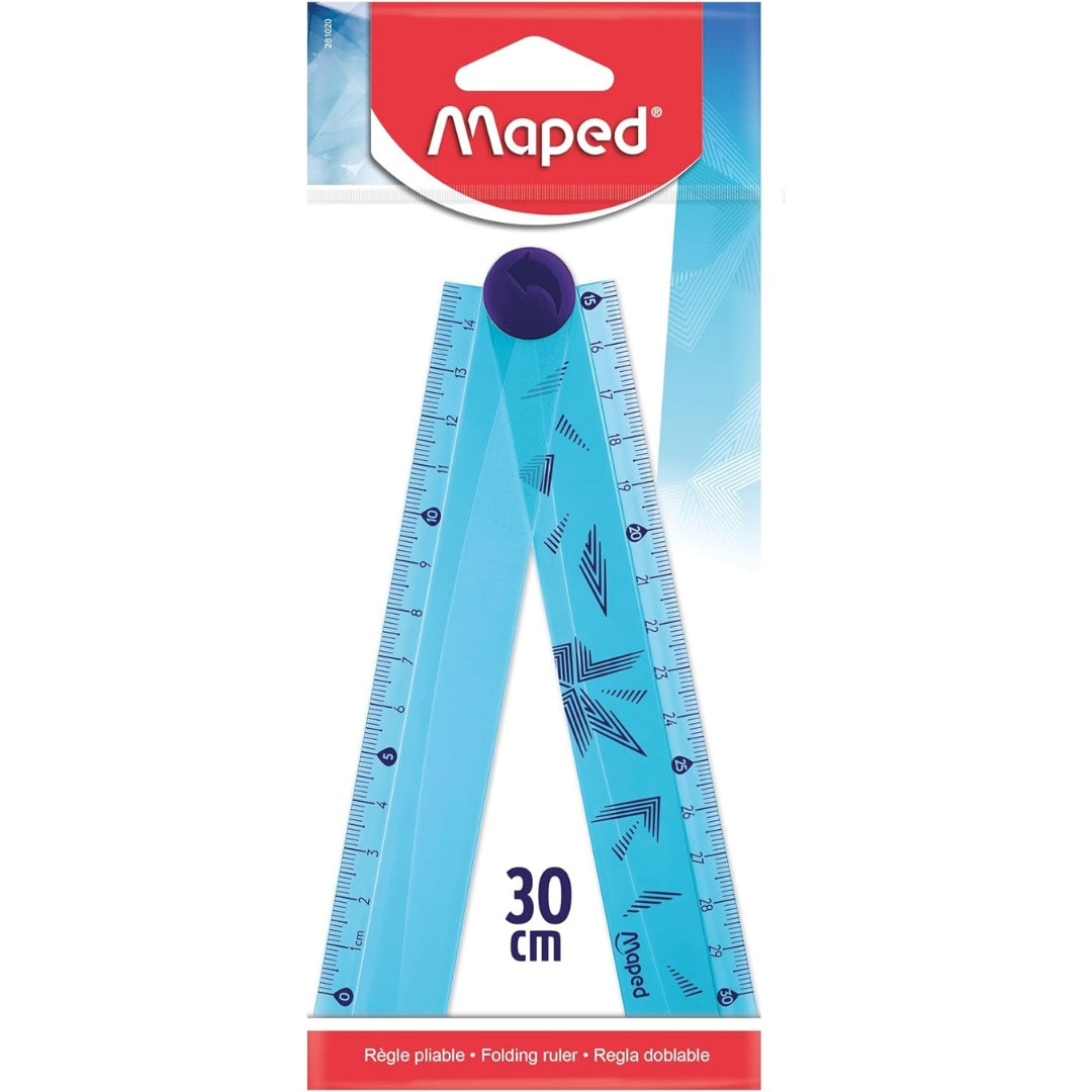 Maped - Arctic - Plastic Folding Ruler 30cm