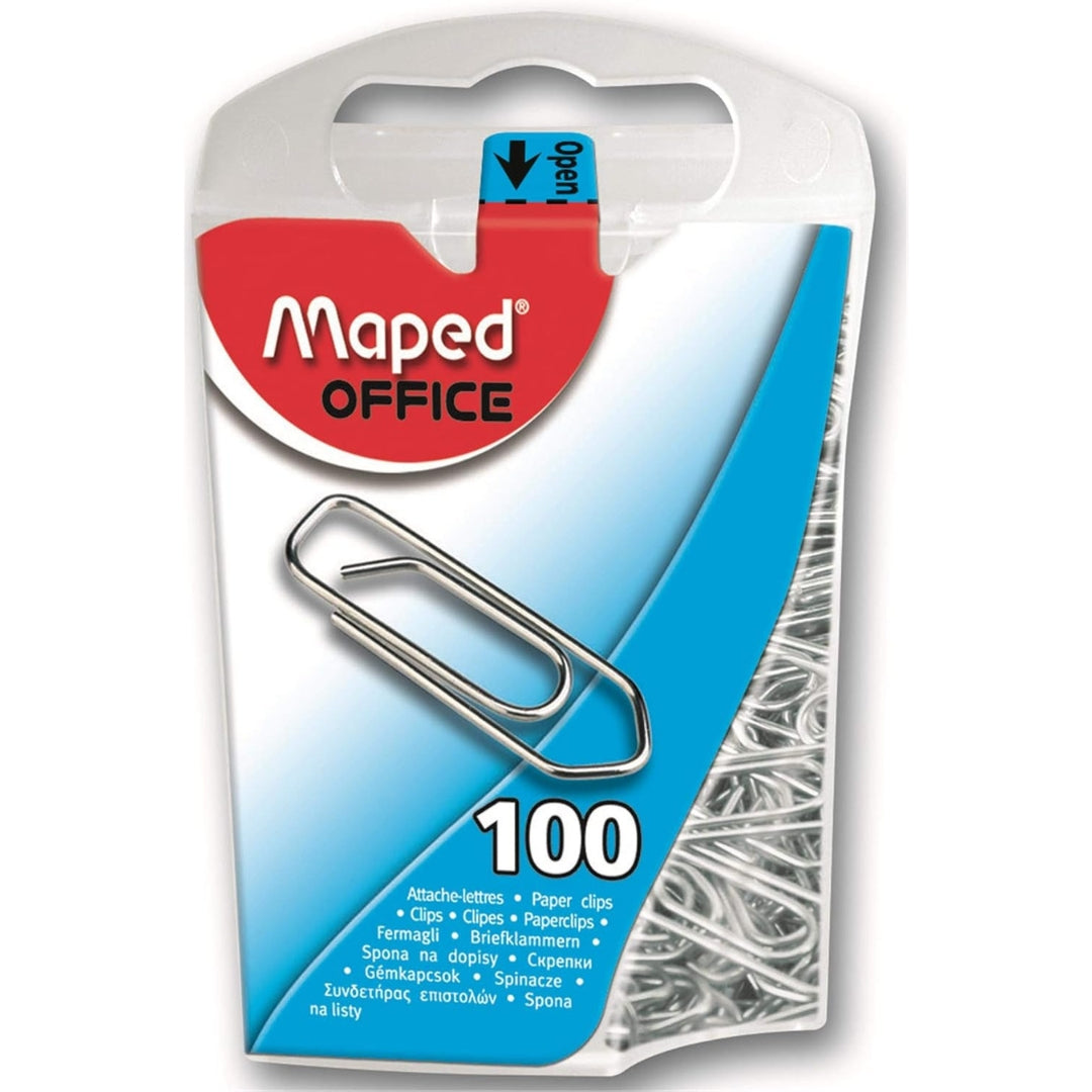 Maped Office Paper Clips A Pack Of 100pcs