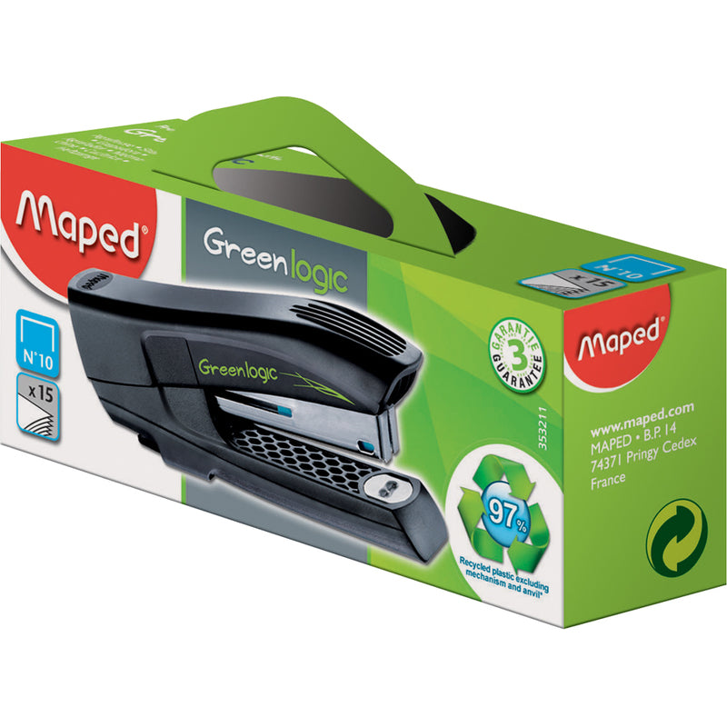 Maped Office Greenlogic Stapler N.10