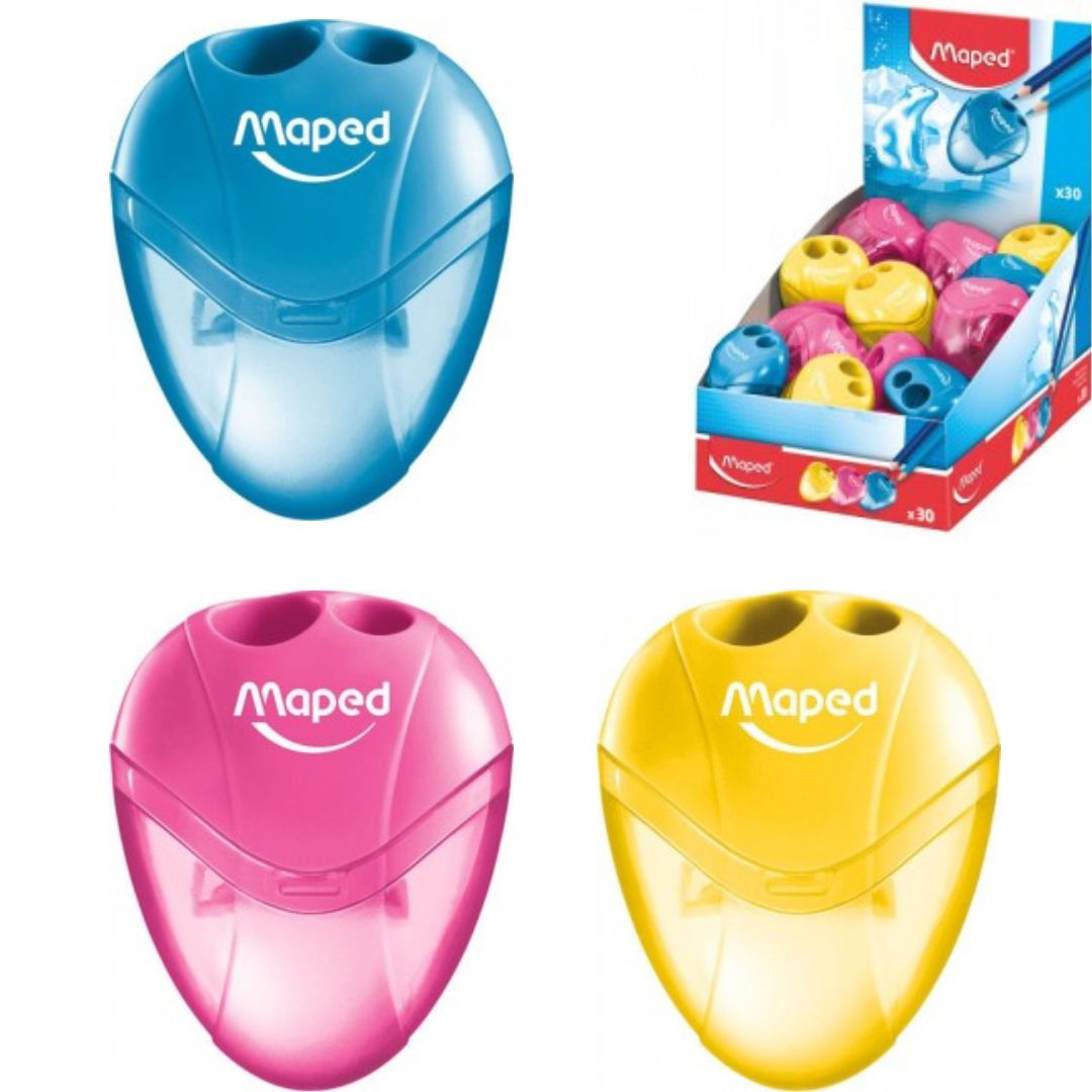 Maped 2 Hole Sharpener x 1pc Assortment