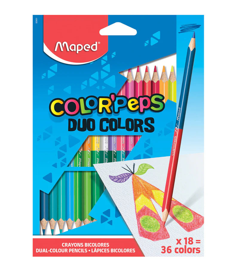 Maped Color'peps Duo Colors x 18 = 36 Colors