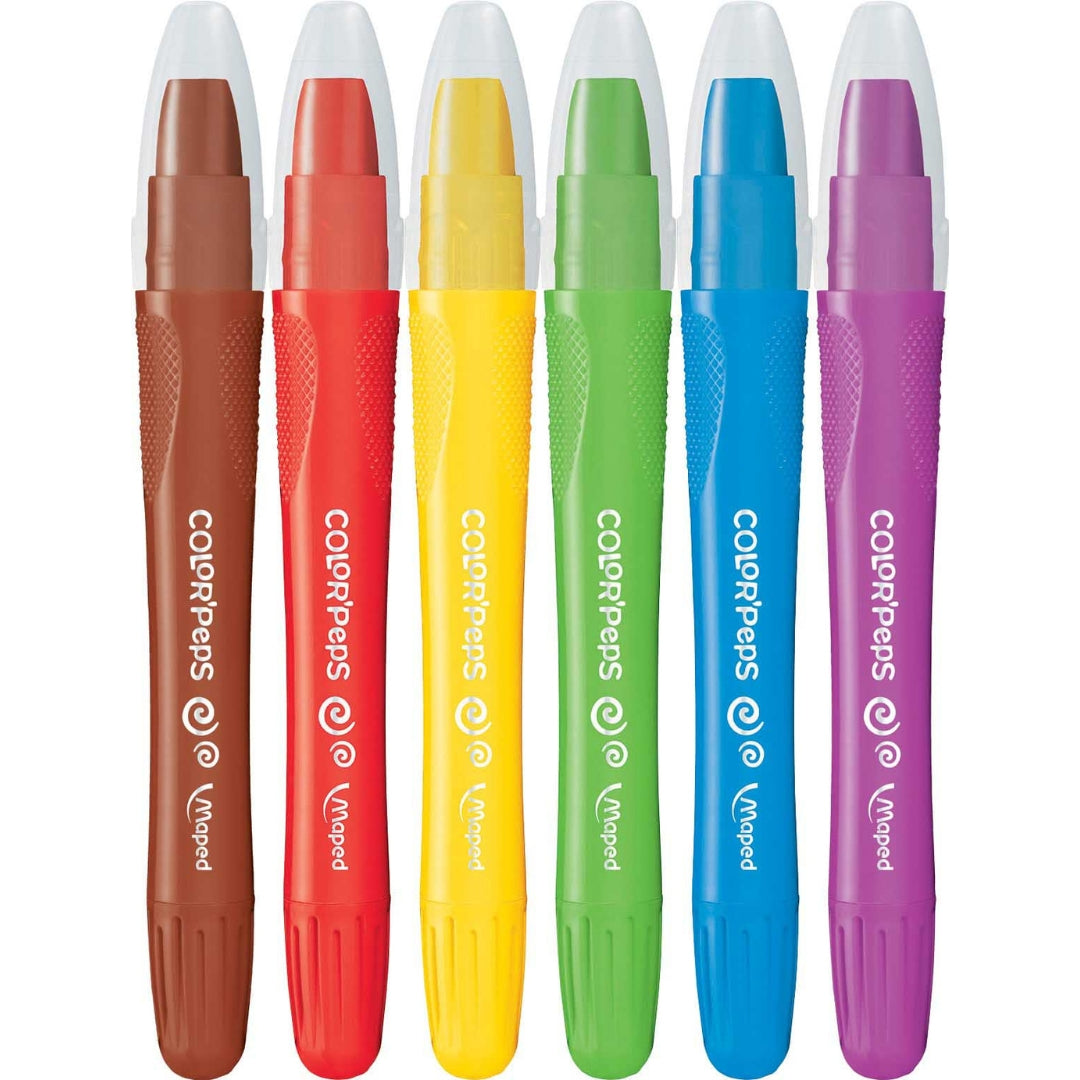 Maped Color'Peps Gel Crayons A Pack Of 6pcs