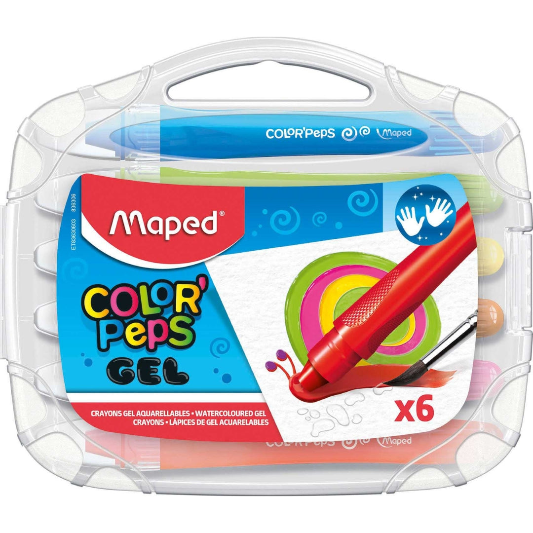 Maped Color'Peps Gel Crayons A Pack Of 6pcs