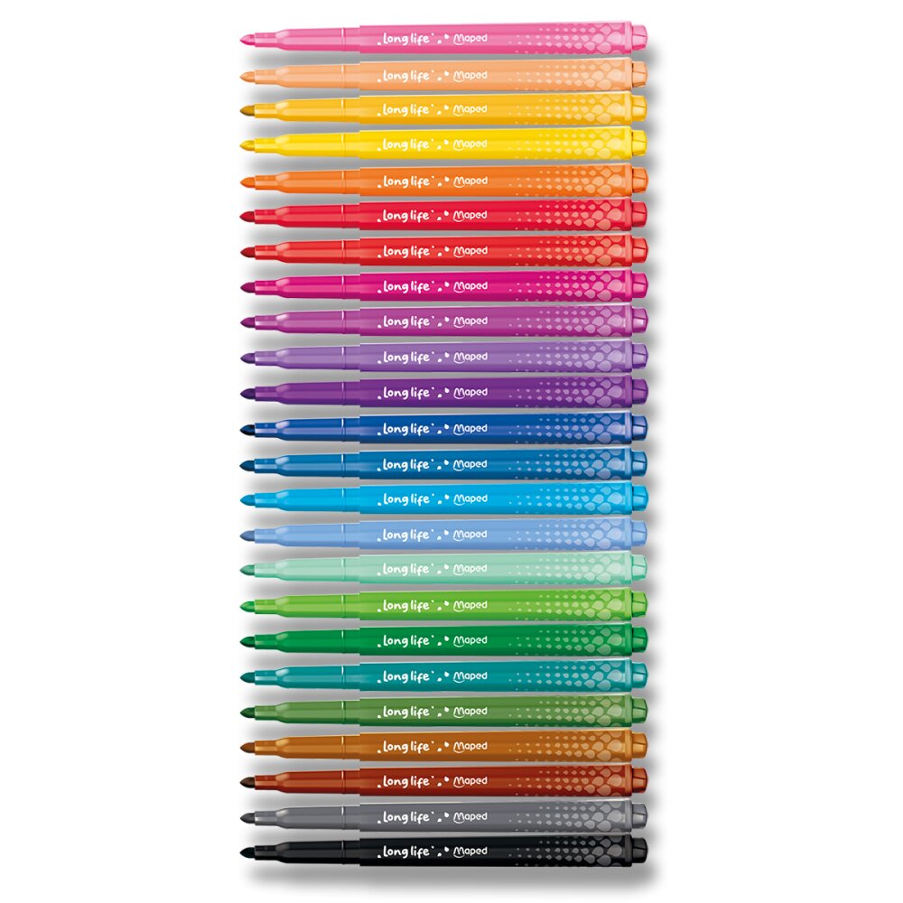 Maped Color'Peps Long Life Markers A Pack Of 24pcs