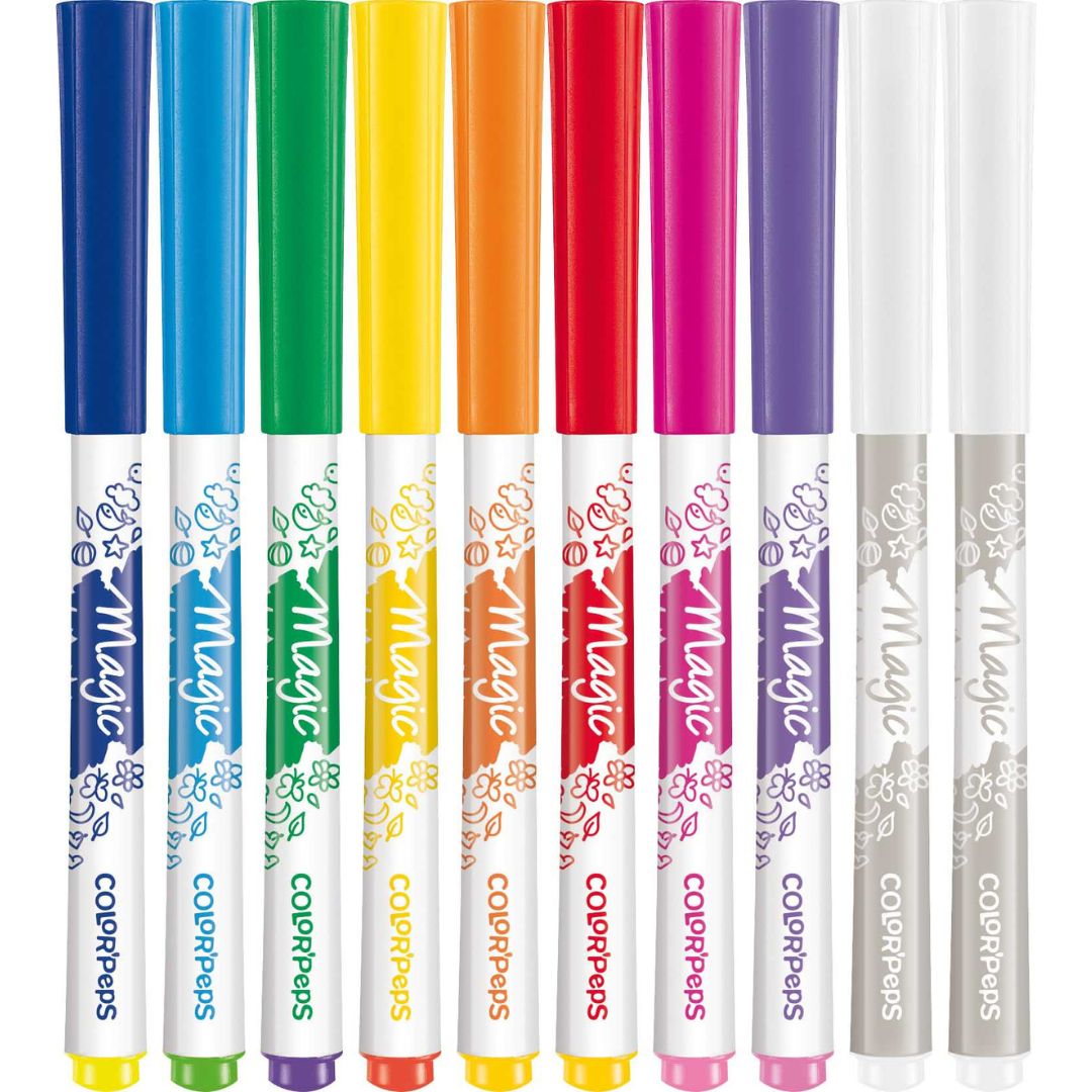 Maped Color'Peps Magic Colour-Change Markers A Pack Of 8pcs + 2 Change Markers