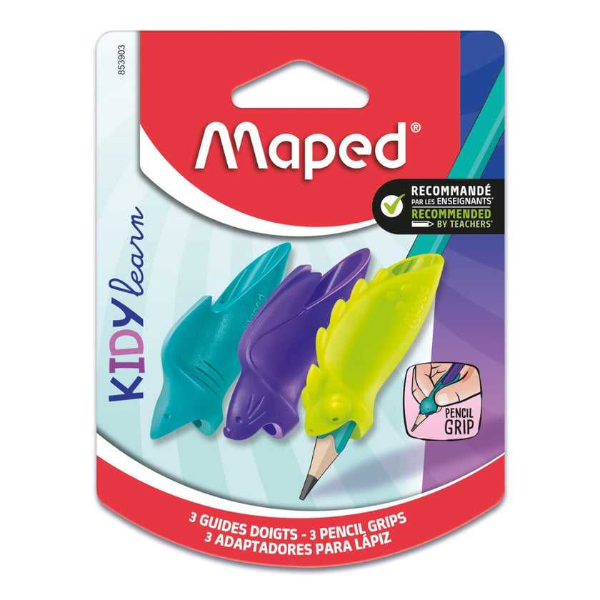 Maped - Kidy Learn - Pencil Grip A Set Of 3pcs