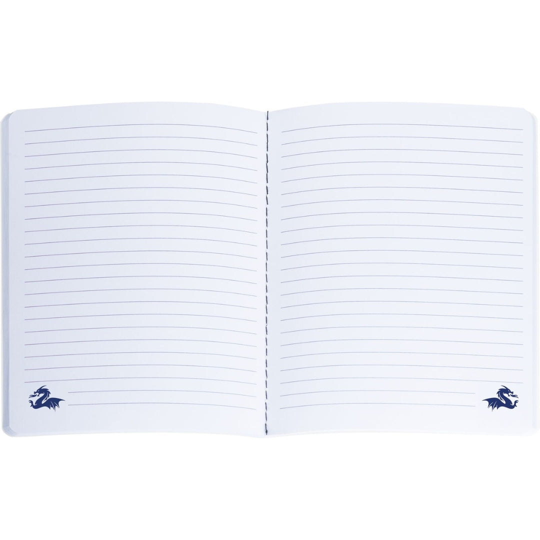 A5 Maped Lined Notebook 80p - Dragon