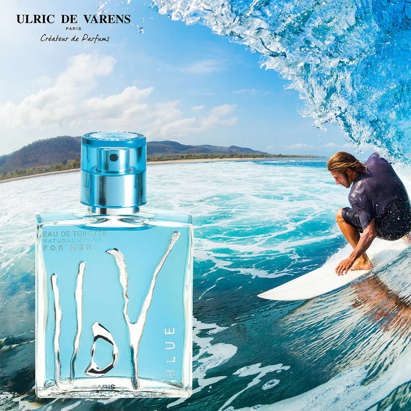 Ulric De Varens Masculine Eau De Toilette 100ml - Blue