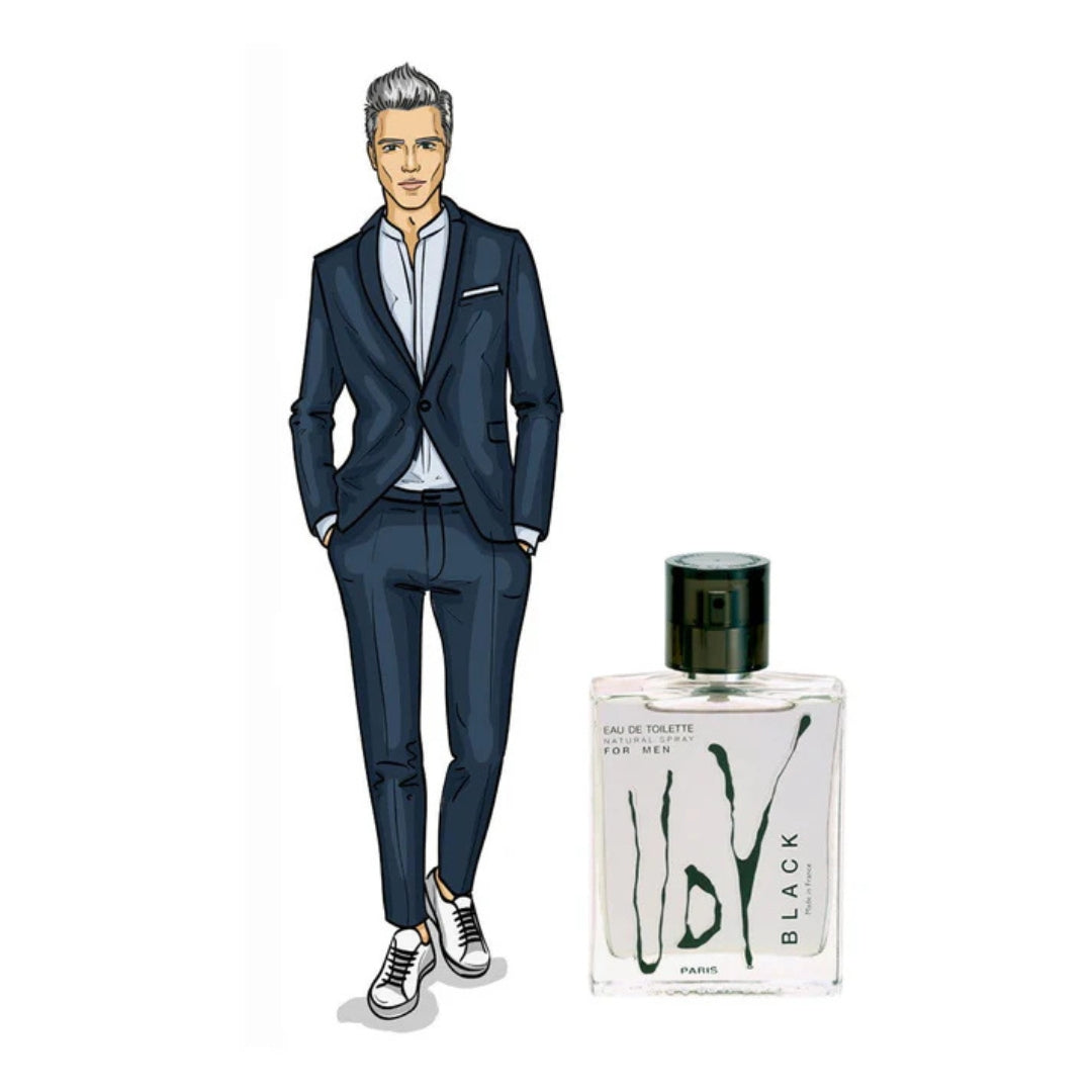 Ulric De Varens Masculine Eau De Toilette 100ml - Black