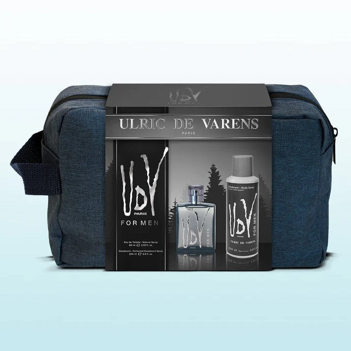 Ulric De Varens Masculine Eau De Toilette 60ml + Deodorant 200ml - For Men