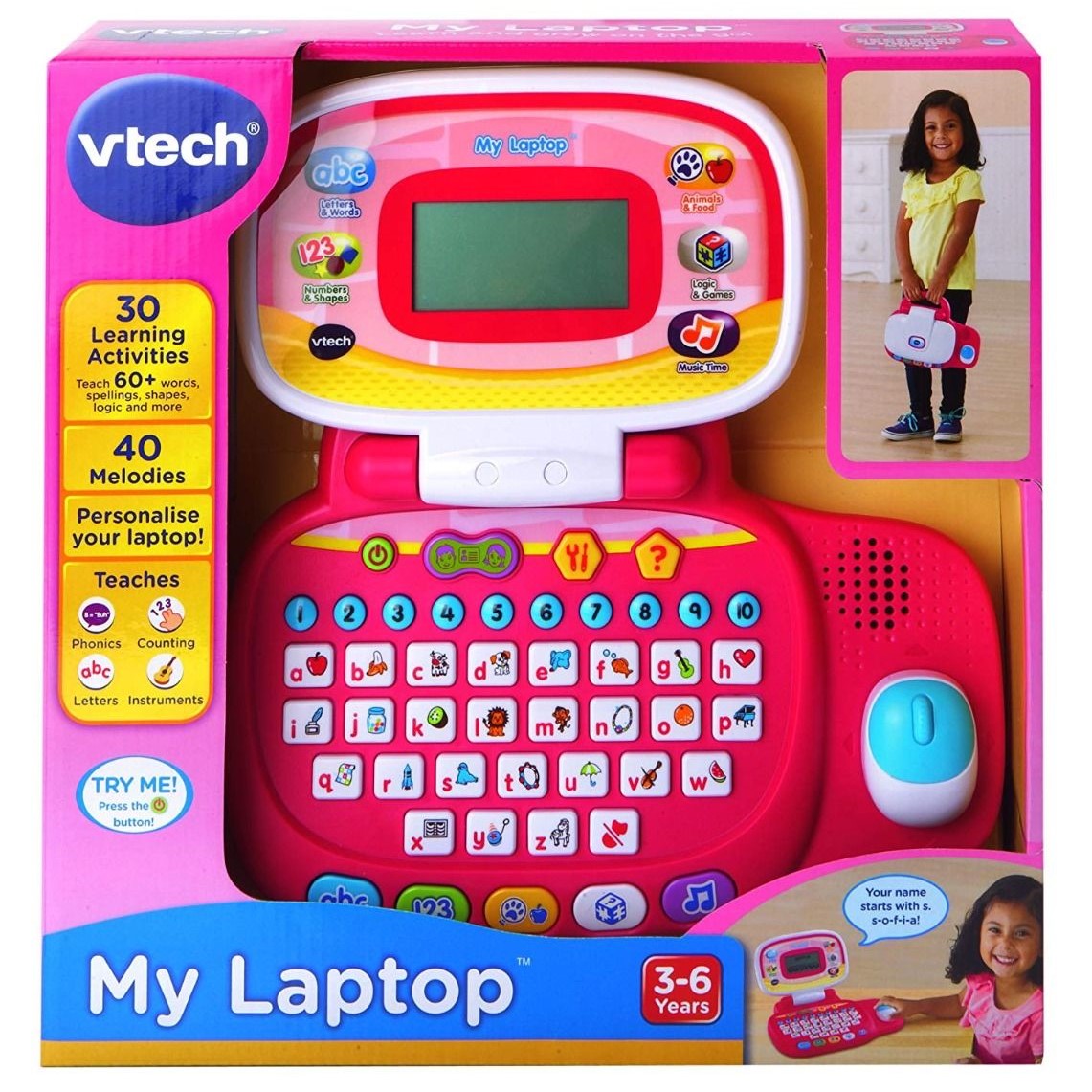 Vtech Baby My Laptop Pink +3y