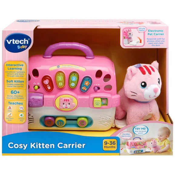 Vtech Baby Cosy Kitten Carrier +9m