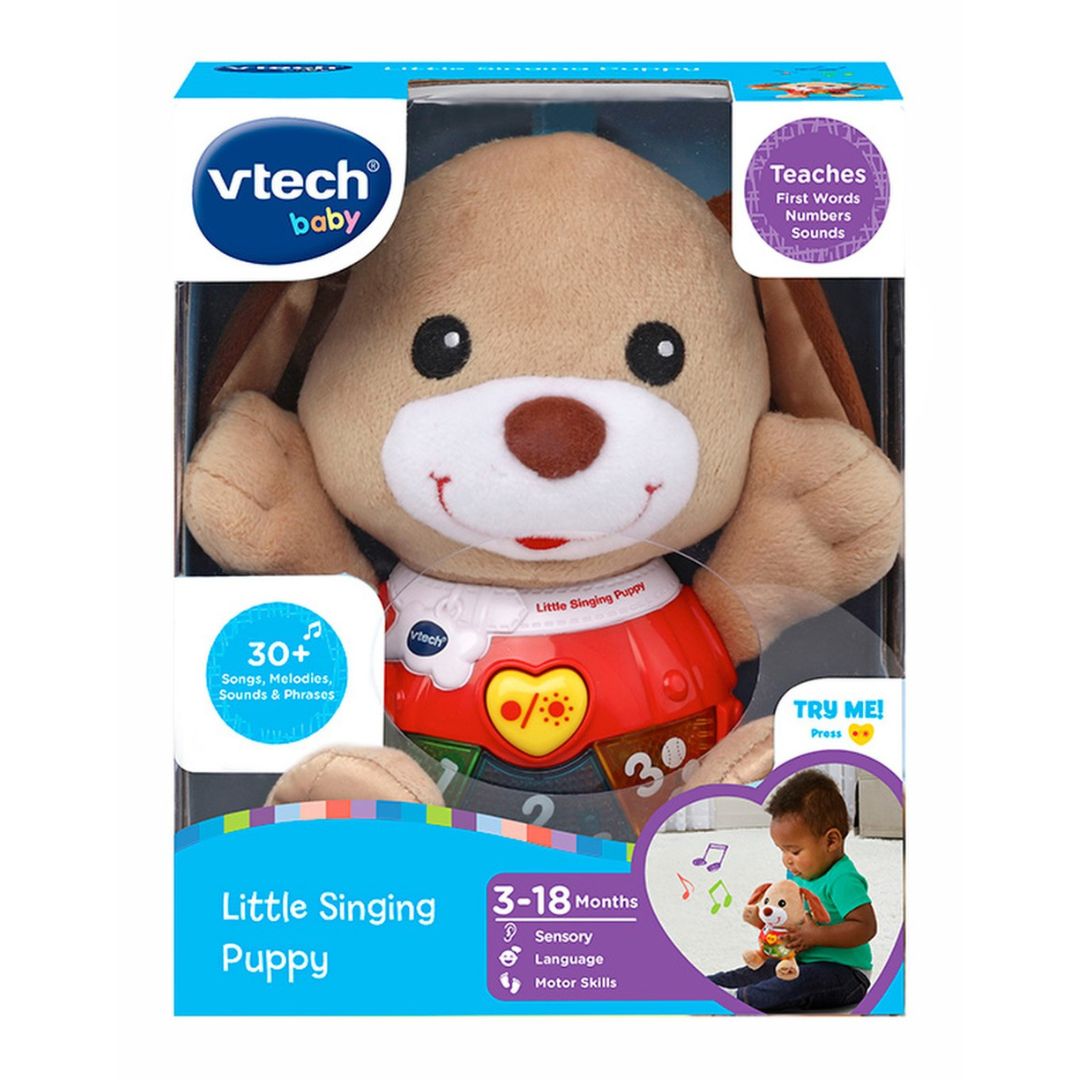 Vtech Baby Little Singing Puppy 3-18m Blue