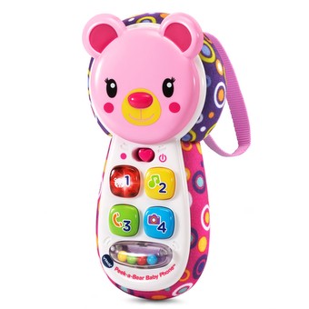 Vtech Baby Peek & Play Phone Pink +3m