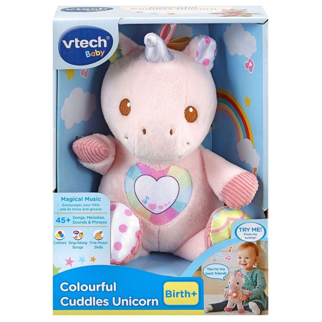 Vtech Baby Colourful Cuddles Unicorn +0m