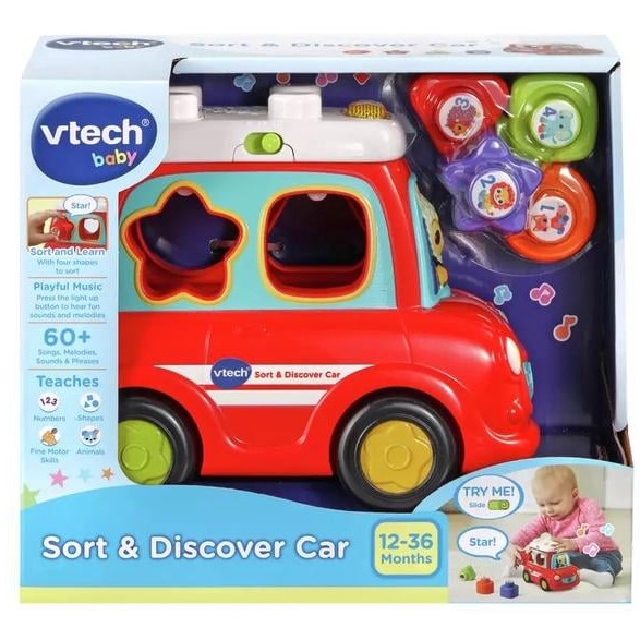 Vtech Baby Sort & Discover Car +12m