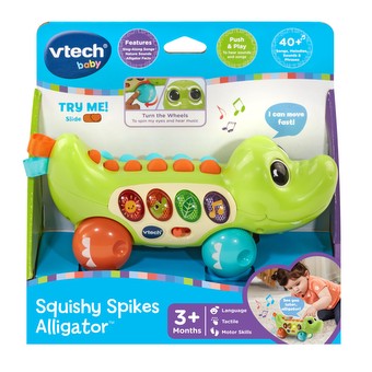 Vtech Baby Squishy Spikes Alligator +6m