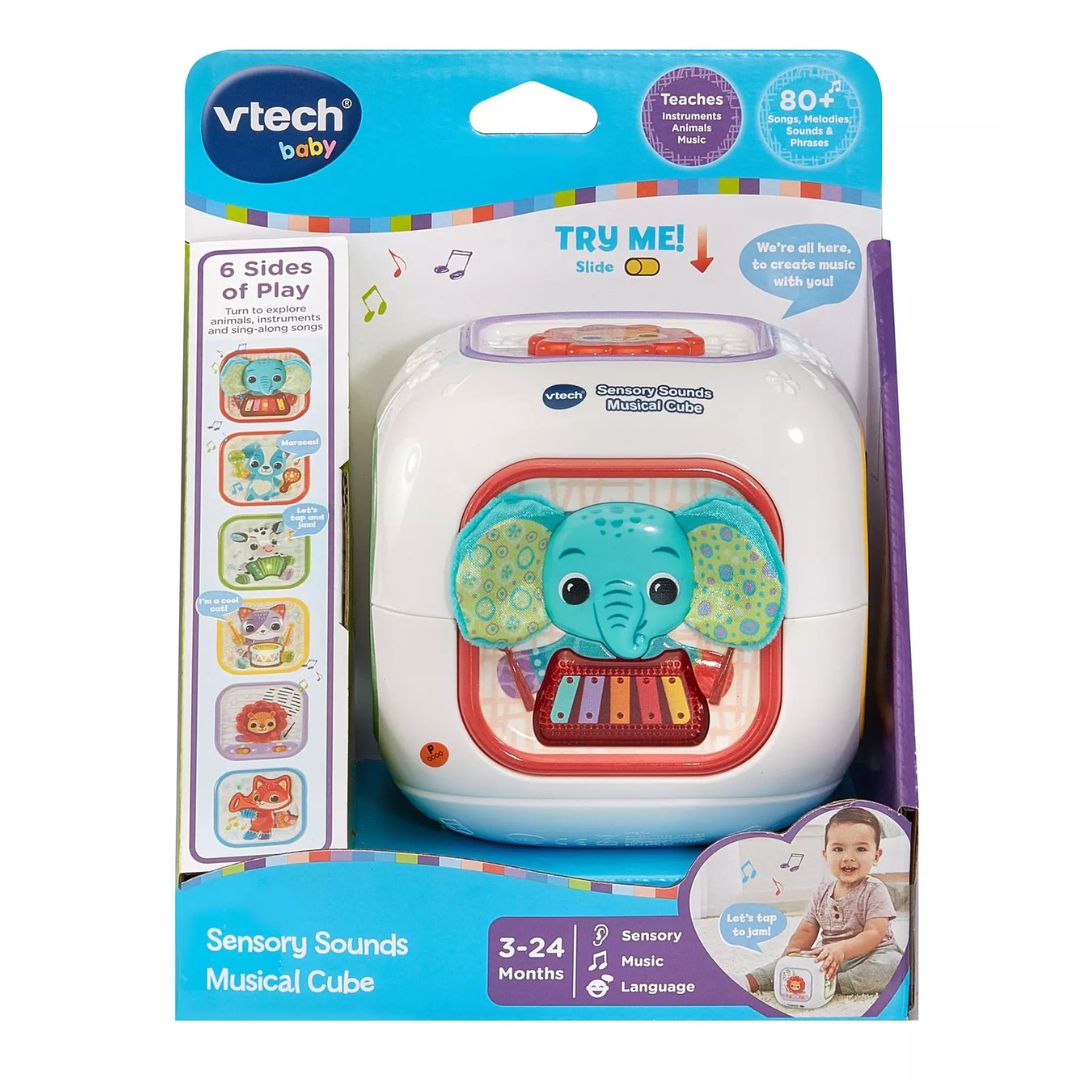 Vtech Baby Sensory Sounds Musical Cube +3m