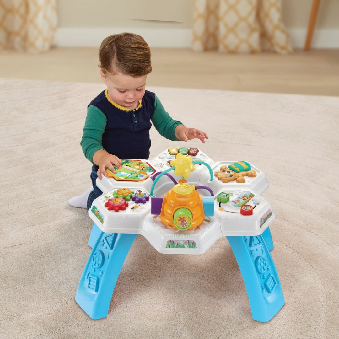 Vtech Busy Bee Activity Table - Blue 6-36m