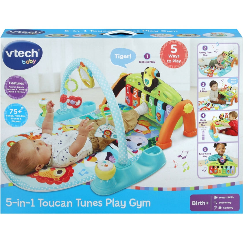 Vtech 5-In-1 Toucan Tunes Play Gym +0m