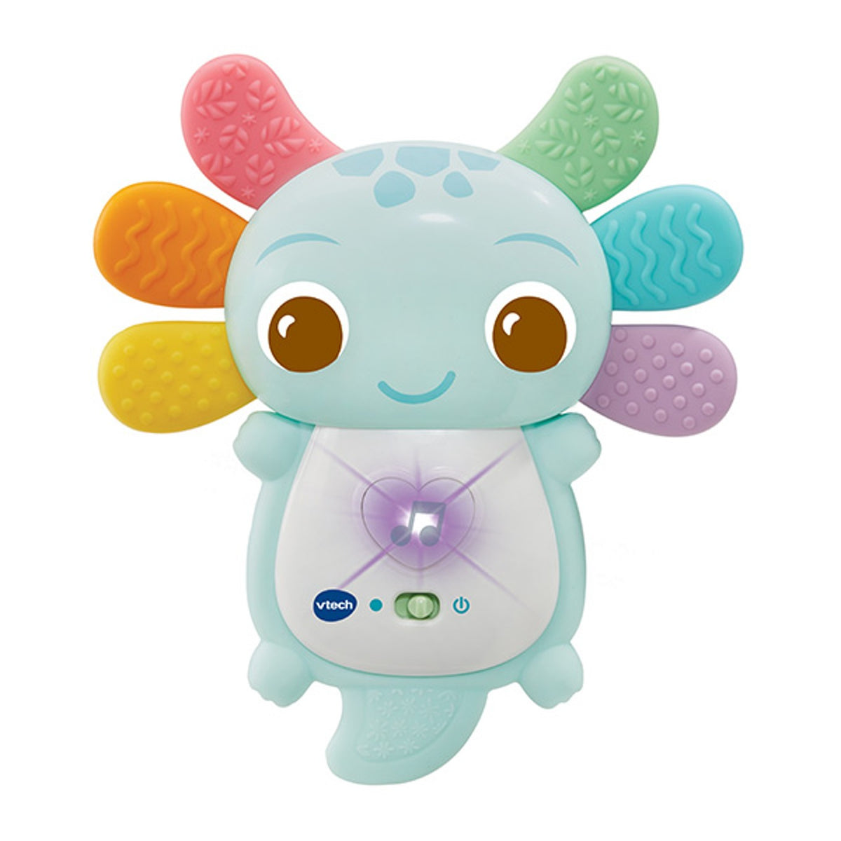 Vtech Rainbow Colours Axolotl Teether - Blue 3-24m