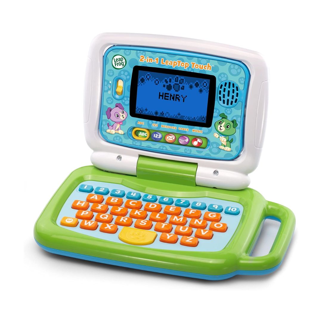 LeapFrog 2-In-1 LeapTop Touch Green +2y