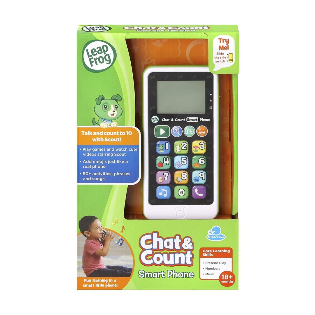 LeapFrog Chat & Count Smart Phone Green +18m