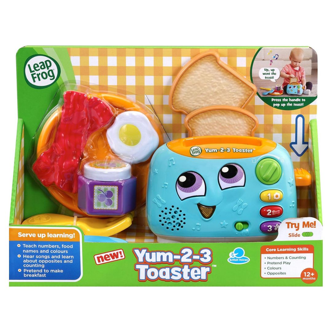 LeapFrog Yum-2-3 Toaster +12m