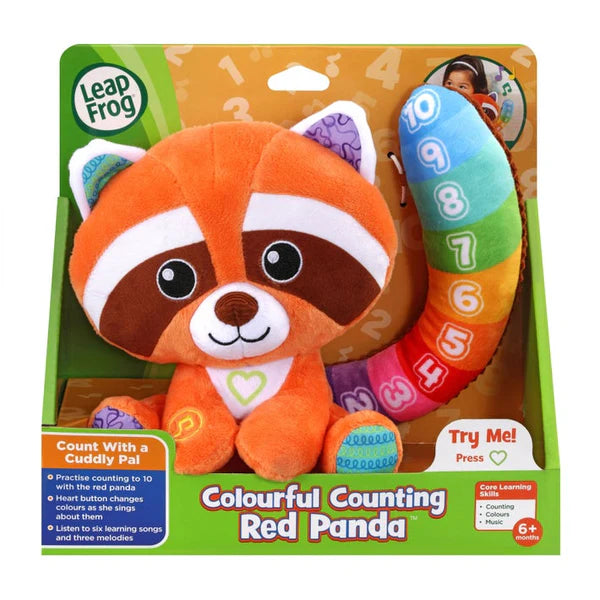 Leap Frog Colourful Counting Red Panda +6m