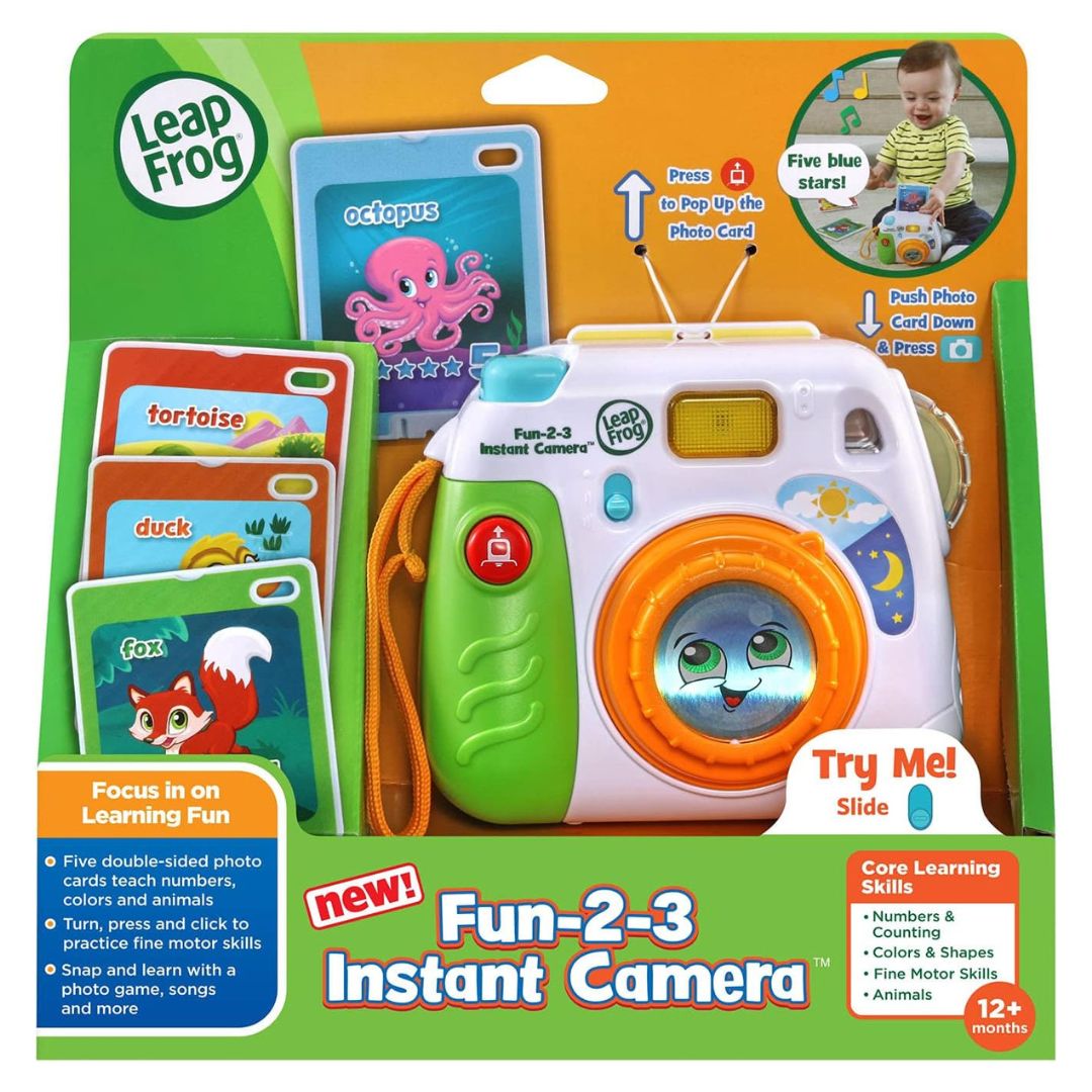 Leap Frog Fun-2-3 Instant Camera +12m